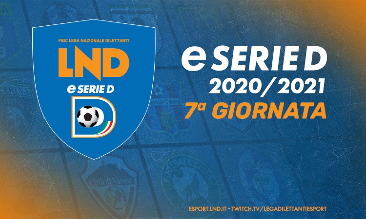 eSerieD: Domani la 7^ giornata del Round 1