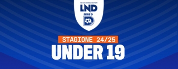 Under 19: primo turno infrasettimanale per i gironi a quindici e sedici squadre, si gioca il 16 ottobre