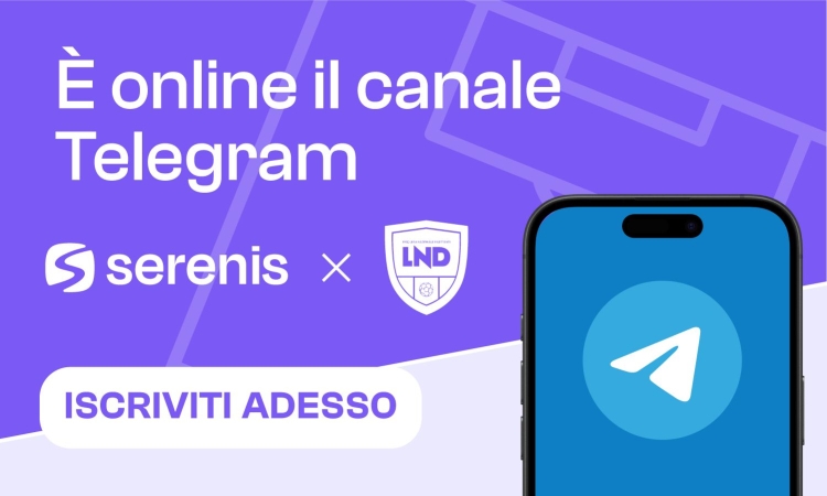 Salute mentale e alimentazione: la LND lancia il canale Telegram con Serenis