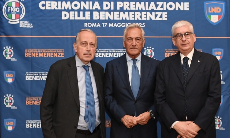 Benemerenze FIGC - LND, sabato 28 Febbraio la consegna 